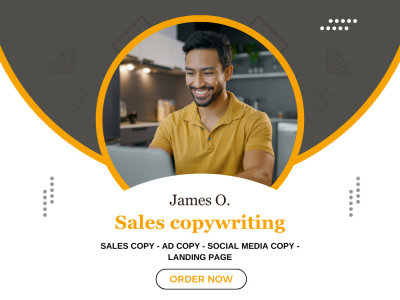 High converting landing page sales Copy, ad copy for social media copy ads