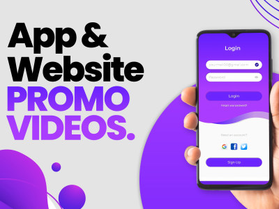 Professional Promo video for your App/Website