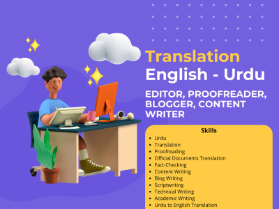 Accurate and culturally sensitive translations between English to Urdu