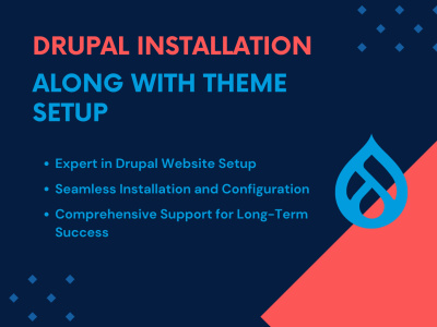 Drupal installation along with theme setup