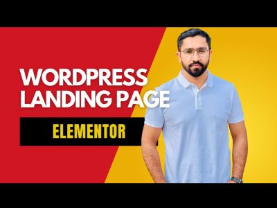 A WordPress landing page designed in Elementor | Elementor Expert