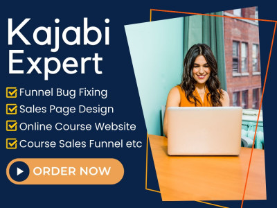 Kajabi Online Course Website, Kajabi Sales Page, Funnel, Email Sequence
