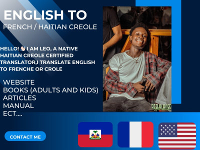 Translate english to french