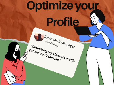 An expertly optimized LINKEDIN PROFILE.