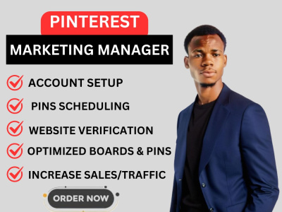 Promote your products to my high traffics pinterest account