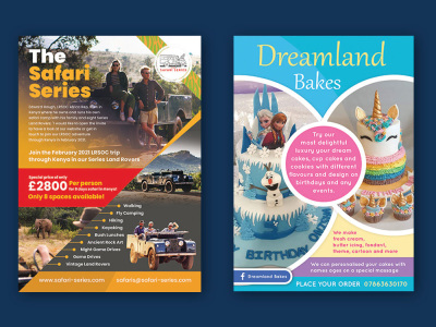 A stunning flyer designed from scratch just for you