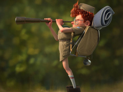 A custom 3D Character