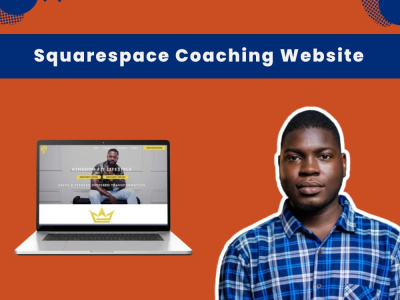Squarespace coaching website, booking, life coaching site ABA coach website