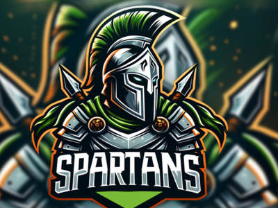 Mascot logo for esports gaming, twitch or cartoon portrait design