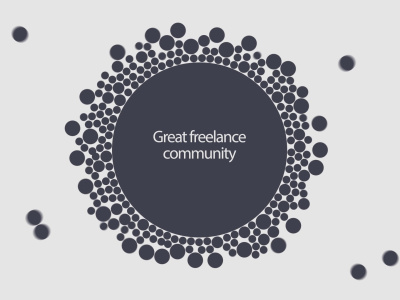 Minimalist kinetic typography, motion graphics animated explainer video