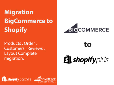 Migration from BigCommerce to Shopify Plus