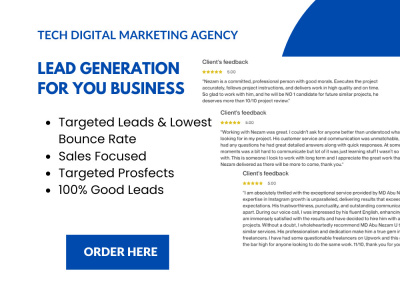 B2B lead generation targeted Lead generation | LinkedIn lead generation