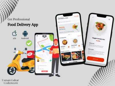 On-Demand Food Delivery App | Delivery App | Ordering App | Restaurant Apps