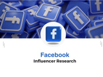 Facebook Influencer Research Services.