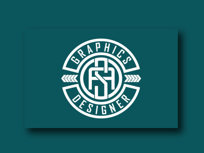 A monogram logo design for clothing brand and business