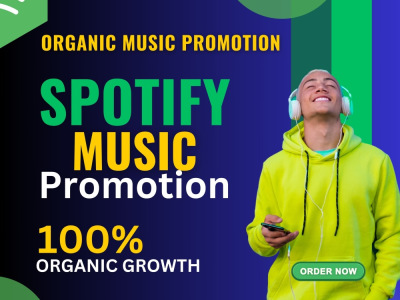 Spotify Music Viral Organic Promotion And Followers Engagement