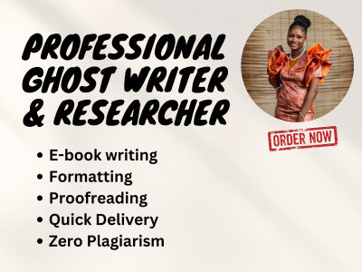 Ghostwriter for self help ebook, self help ebook writer, ebook ghostwriter