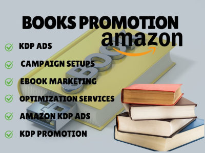 E-book promotion | KDP Promotion | Amazon KDP Book Publishing | KDP Ads