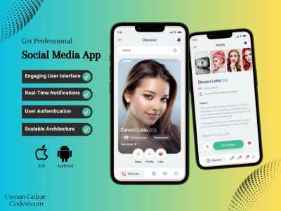 Social Media Applications Like Instagram | Facebook | Twitter.