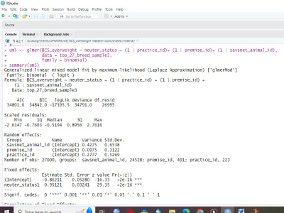 General and generalized linear models analysis | Upwork