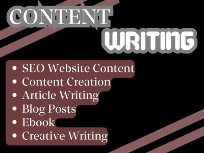 Perfect Content writing | SEO blog writing copywriting | Creative Writing