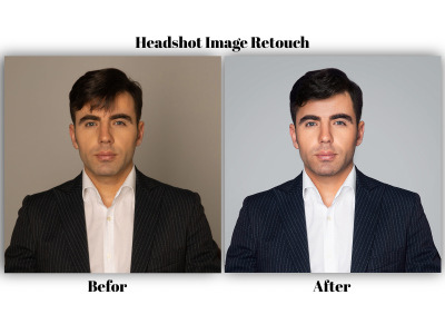 Professionally Headshot Photo Editing Service.