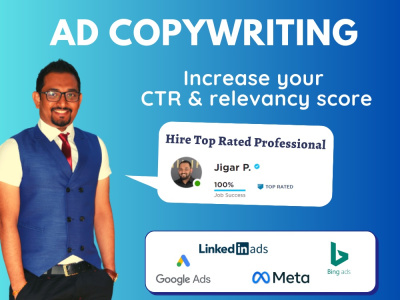 Ad copywriting service - Increase your CTR & Relevancy Score