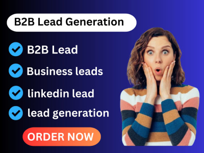 B2B lead generation, LinkedIn lead generation, targeted lead generation