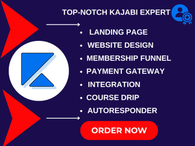 A Beautiful Online Course Kajabi Website and Landing Page