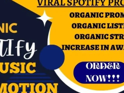 Spotify music promotion, followers, saving, listener, play