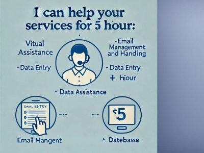 A professional virtual assistant to help you with your business