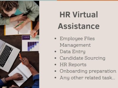 HR & administration Support, Virtual Assistance,  Employee Management