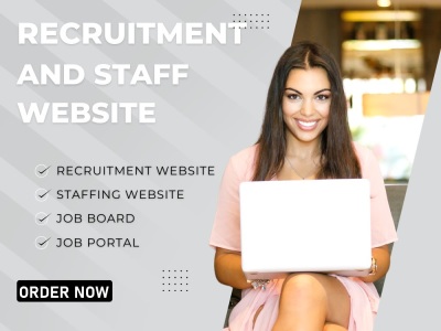 A recruitment Wix website job board website job agency Wix Web Design
