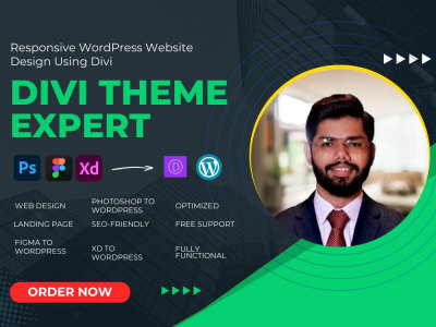 A Divi Theme Specialist for Modern and Responsive WordPress Designs.