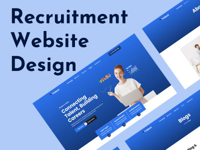 Recruitment website design, Job board website, Recruitment agency website