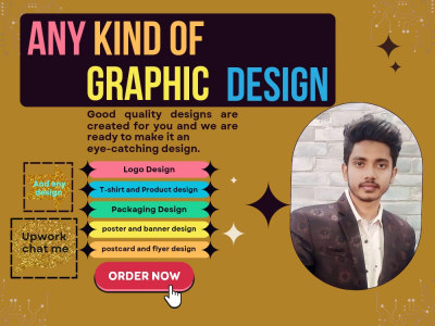 Any kind of Graphic design as per your requirement.