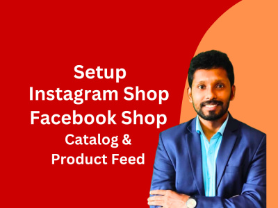 Instagram shop setup, facebook shop, commerce manager, product catalog feed