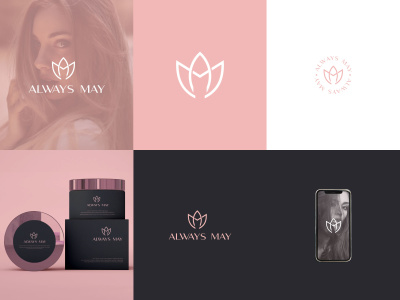 Cosmetic, skin care or beauty logo