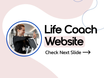Life coach website, business coach website, advisor website, coach website