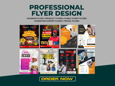 A fantastic flyer design for your brand and forth coming event | Upwork