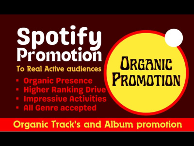 Organic Spotify Music Promotion To Get Real Audience