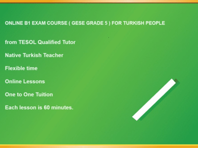 B1 English test (GESE Grade 5) Online Course