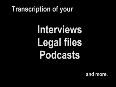 Accurate transcripts of your audio or video.