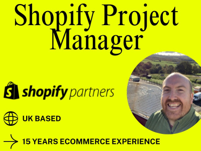 Shopify Project Management including Migrations or custom features