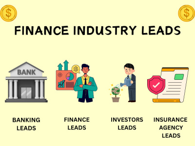 Banking, Investment advisors, Insurance Agencies, Finance niche Leads.