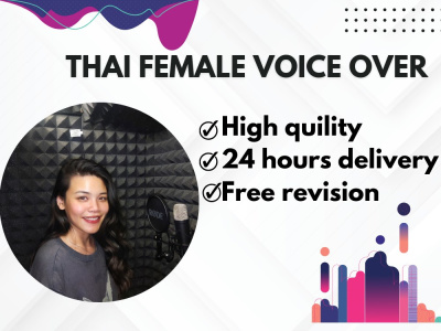 A fantastic Thai female voiceover.