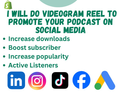 A videogram reel to promote your podcast on social media