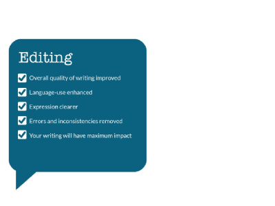Professional proofreading and editing services for your projects