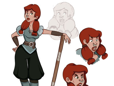 A stylized character for your DND campaign