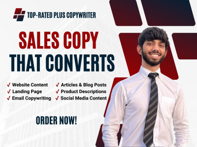 High-conversion direct response sales copy for your business